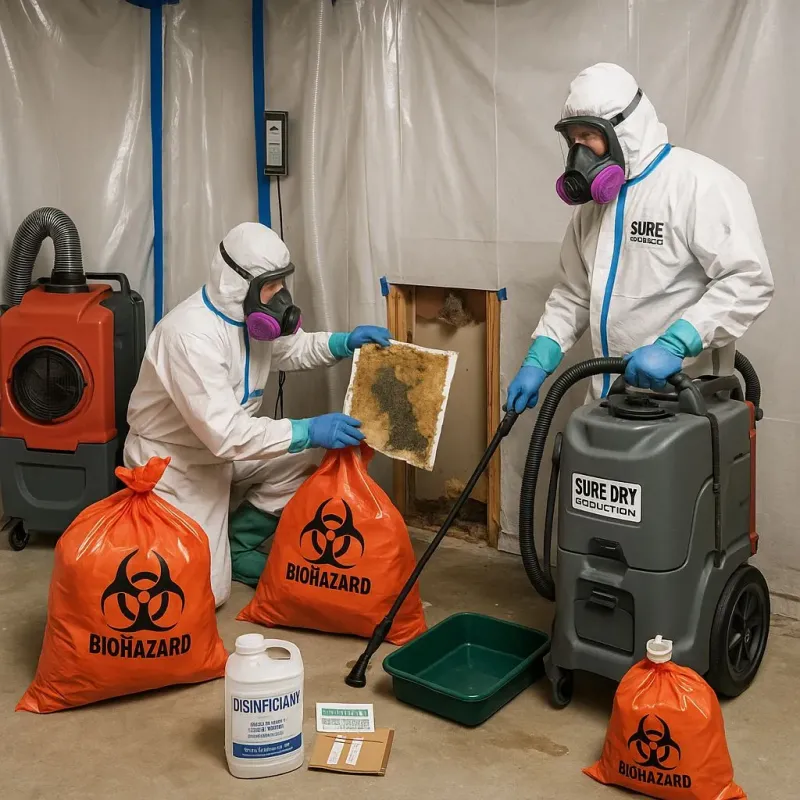 Contaminated Water Handling Protocols process in Commack, NY