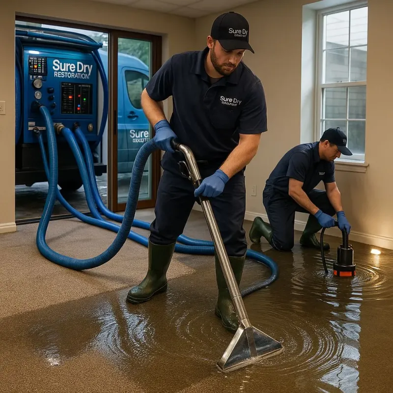 Water Extraction and Removal process in Commack, NY